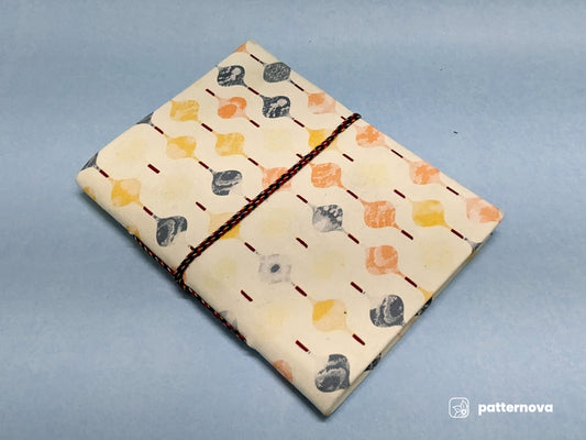 Ogee Multicolor Print Artful Fabric Journal